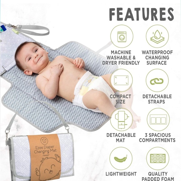 Kea Babies Portable Change Pad - New Never Used - Picture 2 of 15